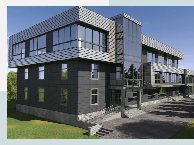 Административные здания в Павловском Посаде