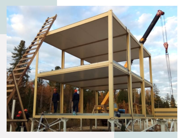 Строительство модульных здания Павловский Посад