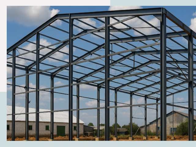 Быстровозводимые ангары от СтальСтрой-Пвл по цене 610 руб.