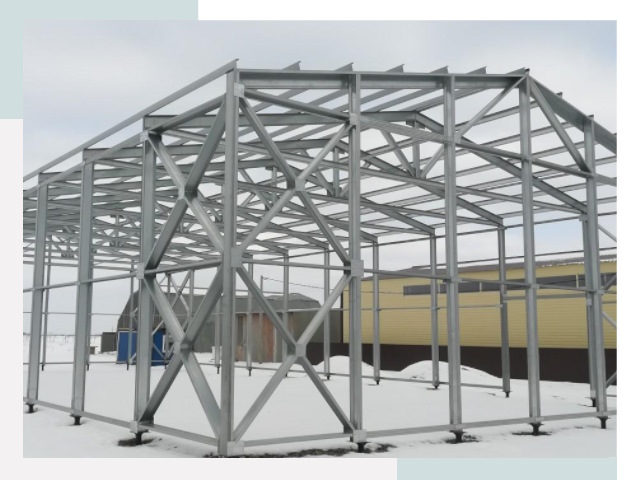 Каркасные ангары в Павловском Посаде