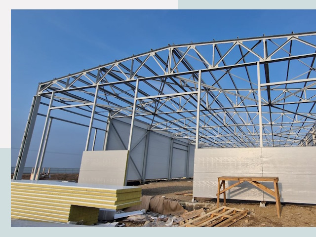 Утепленные ангары в Павловский Посад от 610 руб. за м²