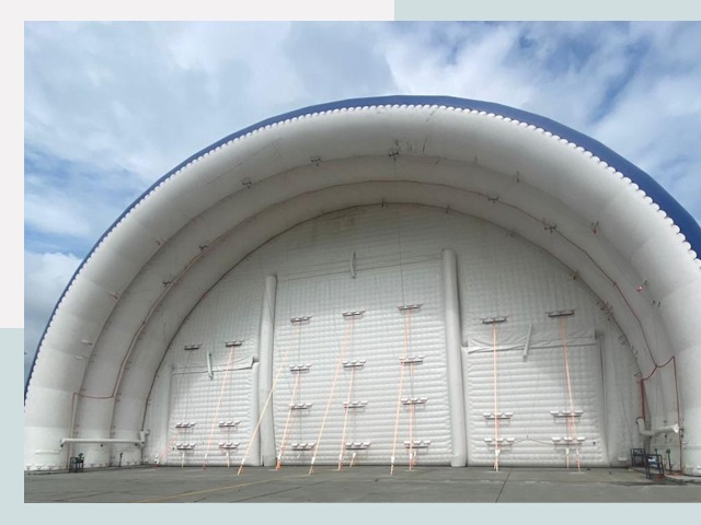 Пневмокаркасные ангары от СтальСтрой-Пвл по цене от 610 руб.