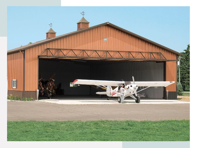 Ангары для самолетов в Павловском Посаде