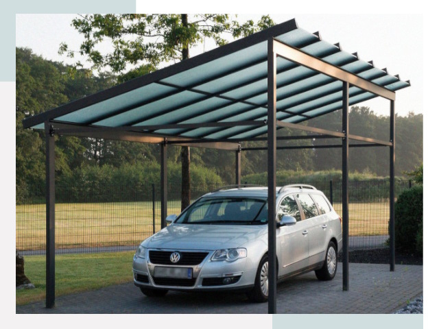 Навесы для автомобилей в Павловском Посаде