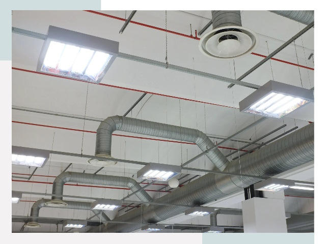 Вентиляция ангаров в Павловском Посаде