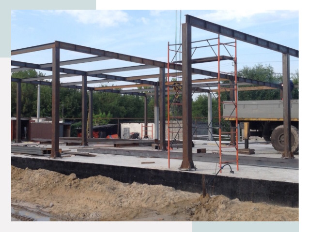 Фундамент для ангаров в Павловском Посаде