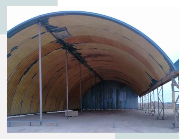 Реконструкция ангаров в Павловском Посаде