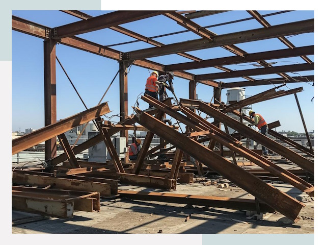 Демонтаж металлоконструкций в Павловском Посаде от 610 руб.